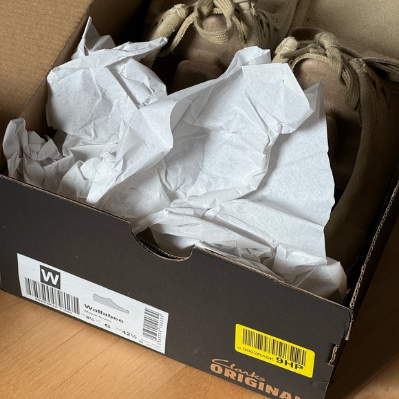 Clarks Wallabee Boots Maple New 9.5 - Picture 3 of 4